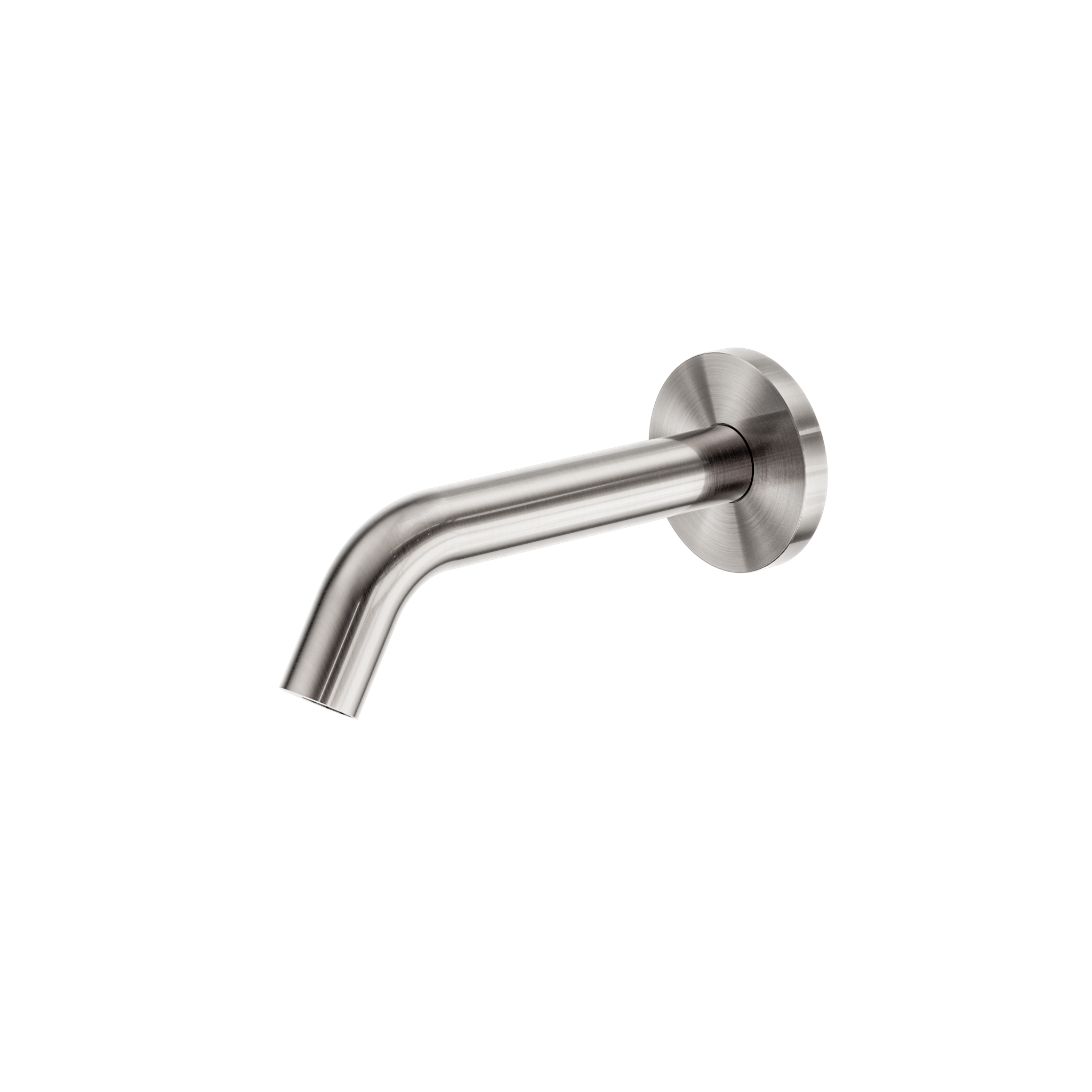 Mecca Wall-Mounted Sensor Tap with 80mm Wall Plate Brushed Nickel