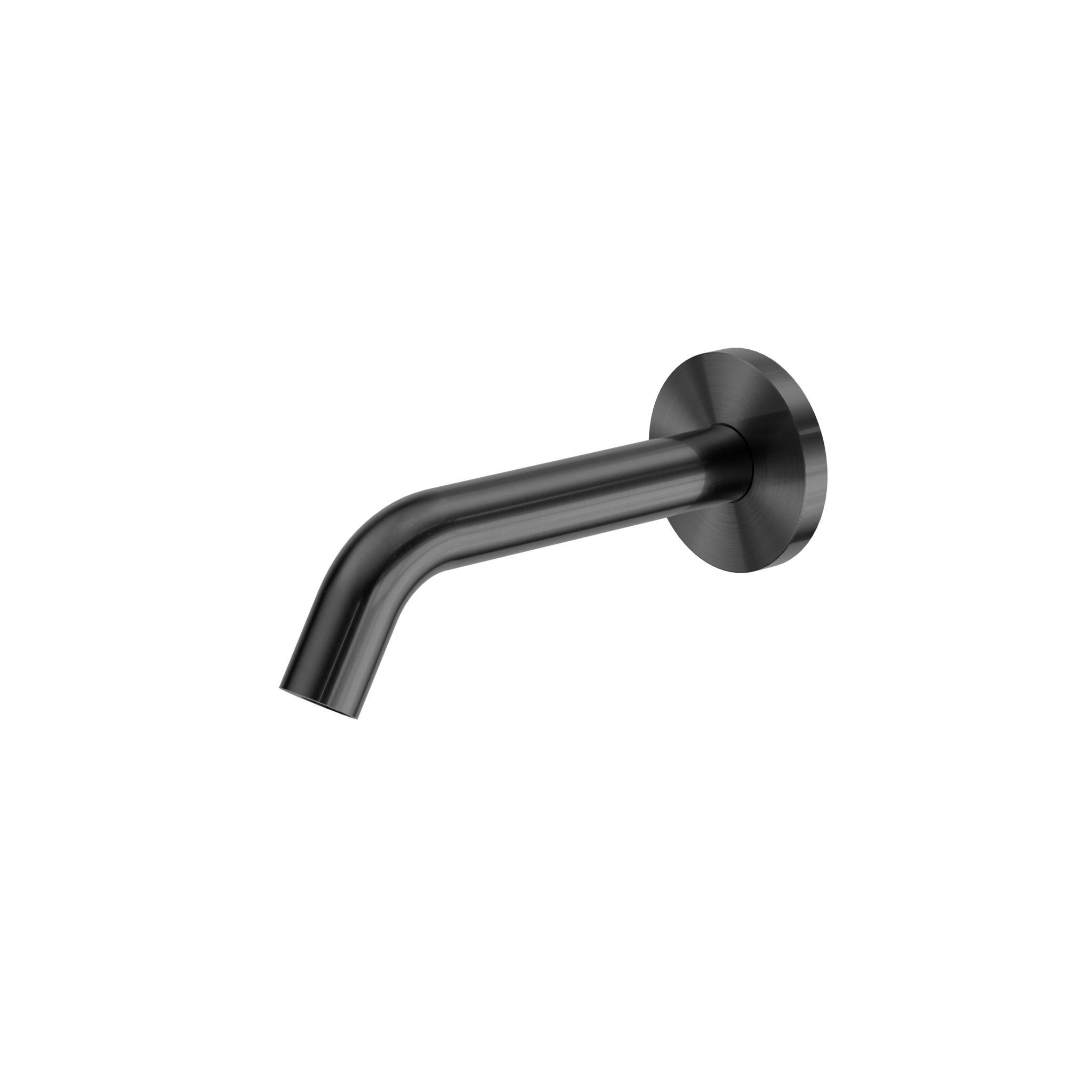 Mecca Wall-Mounted Sensor Tap with 80mm Wall Plate Gun Metal