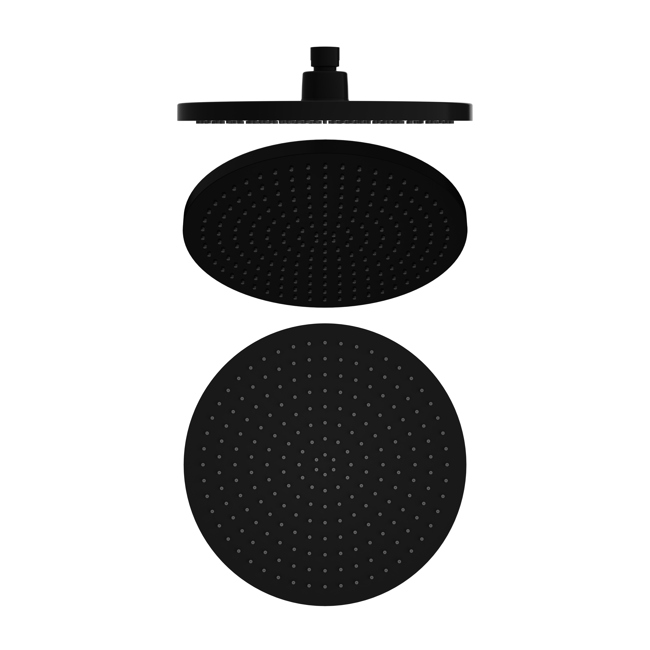 230mm Air Shower Head Matte Black