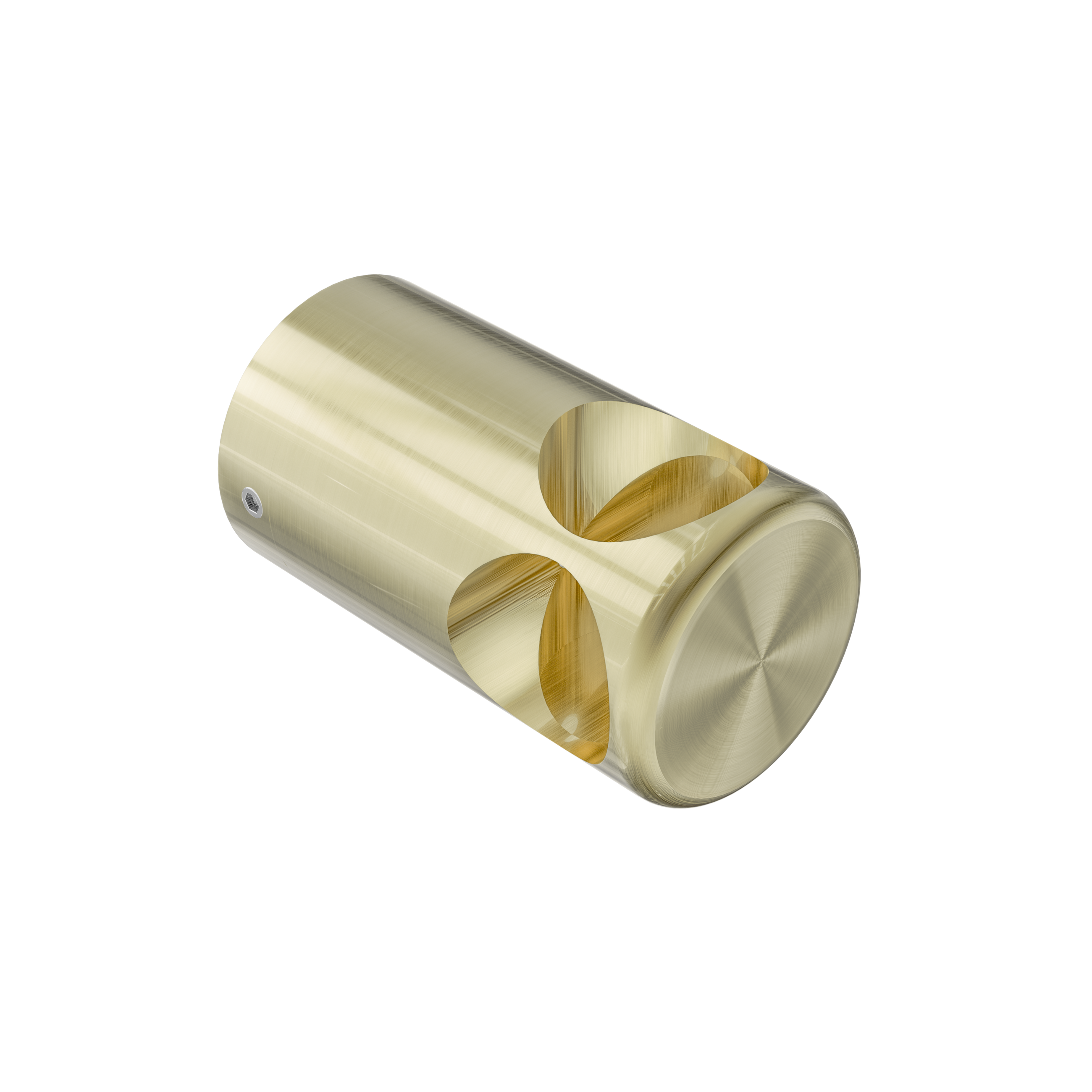 Mecca Care Make Your Own 32mm Grab Rail 90 Degree Bracket Brushed Gold