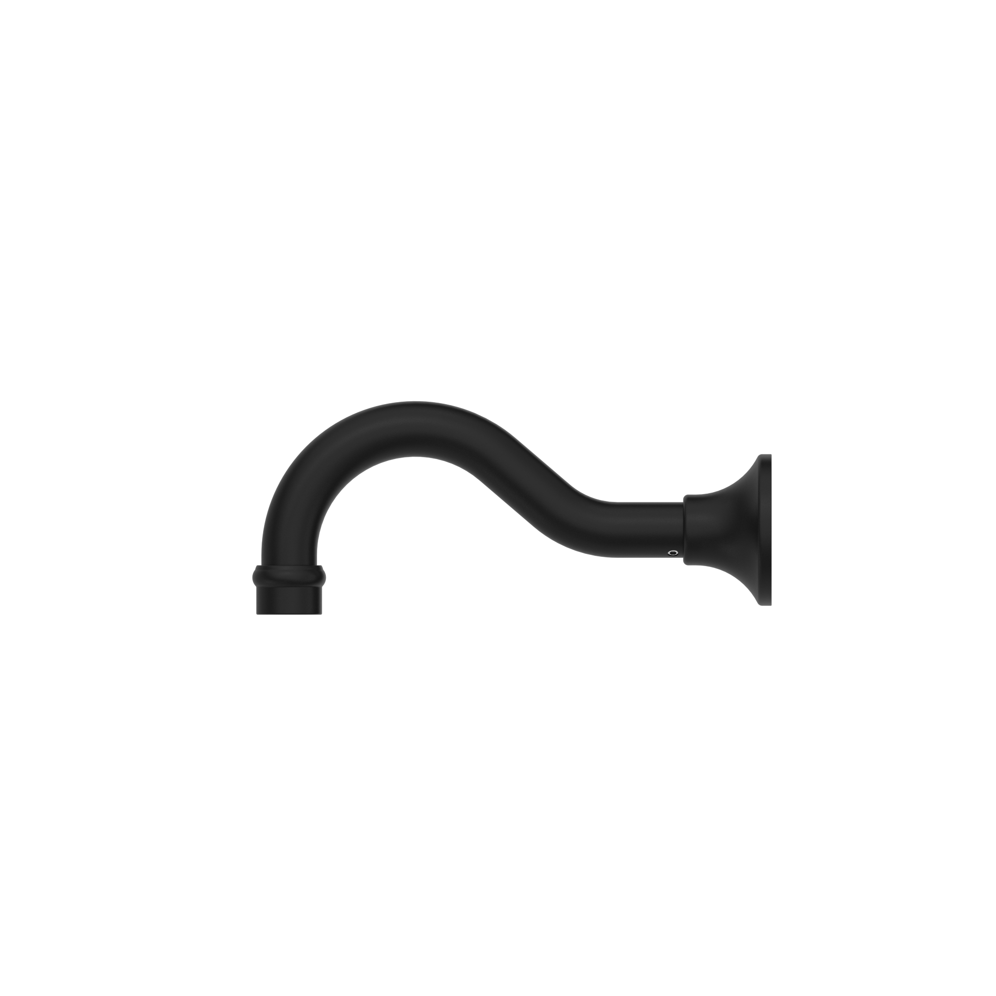 York Bath Spout Only Matte Black