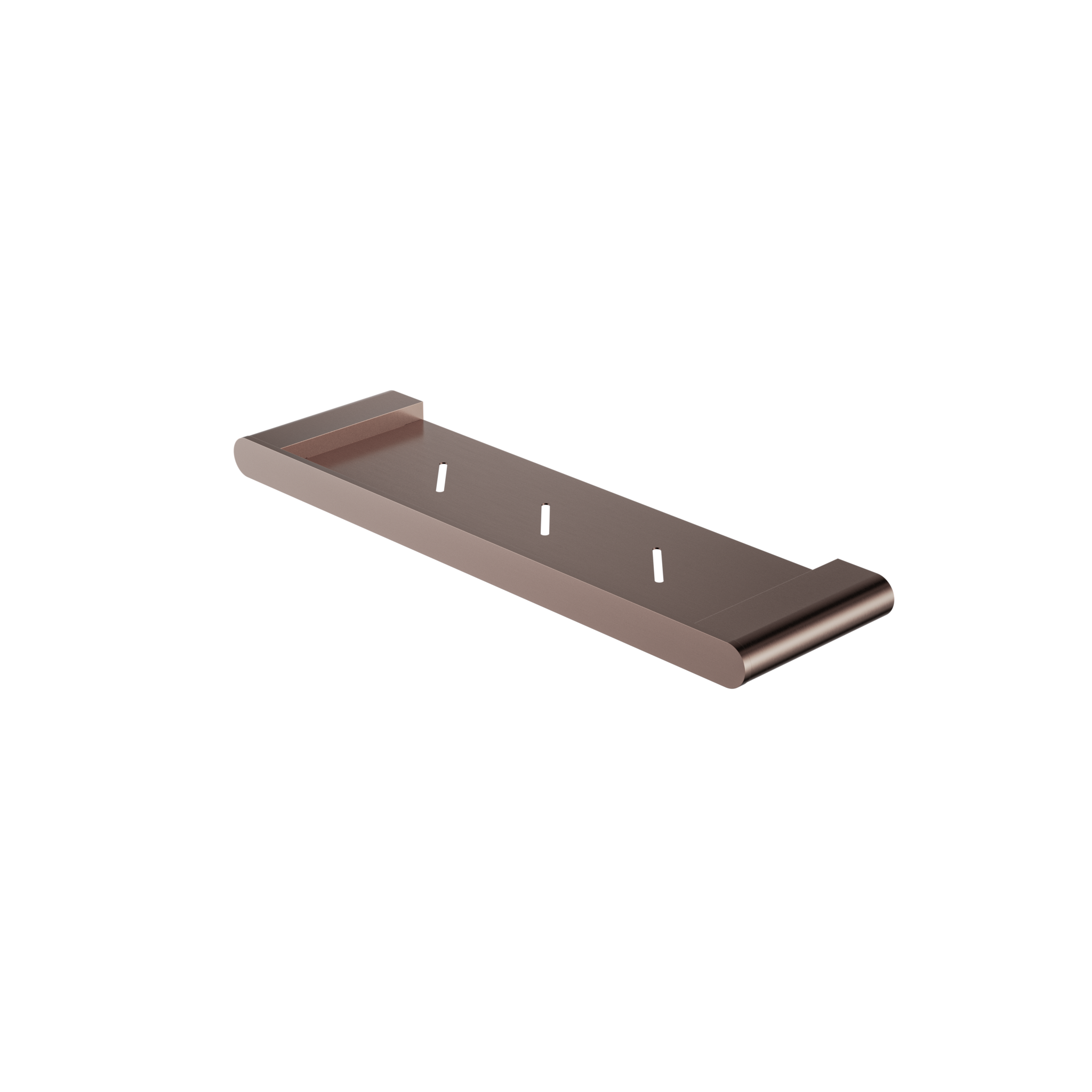 Bianca Metal Shower Shelf Brushed Bronze