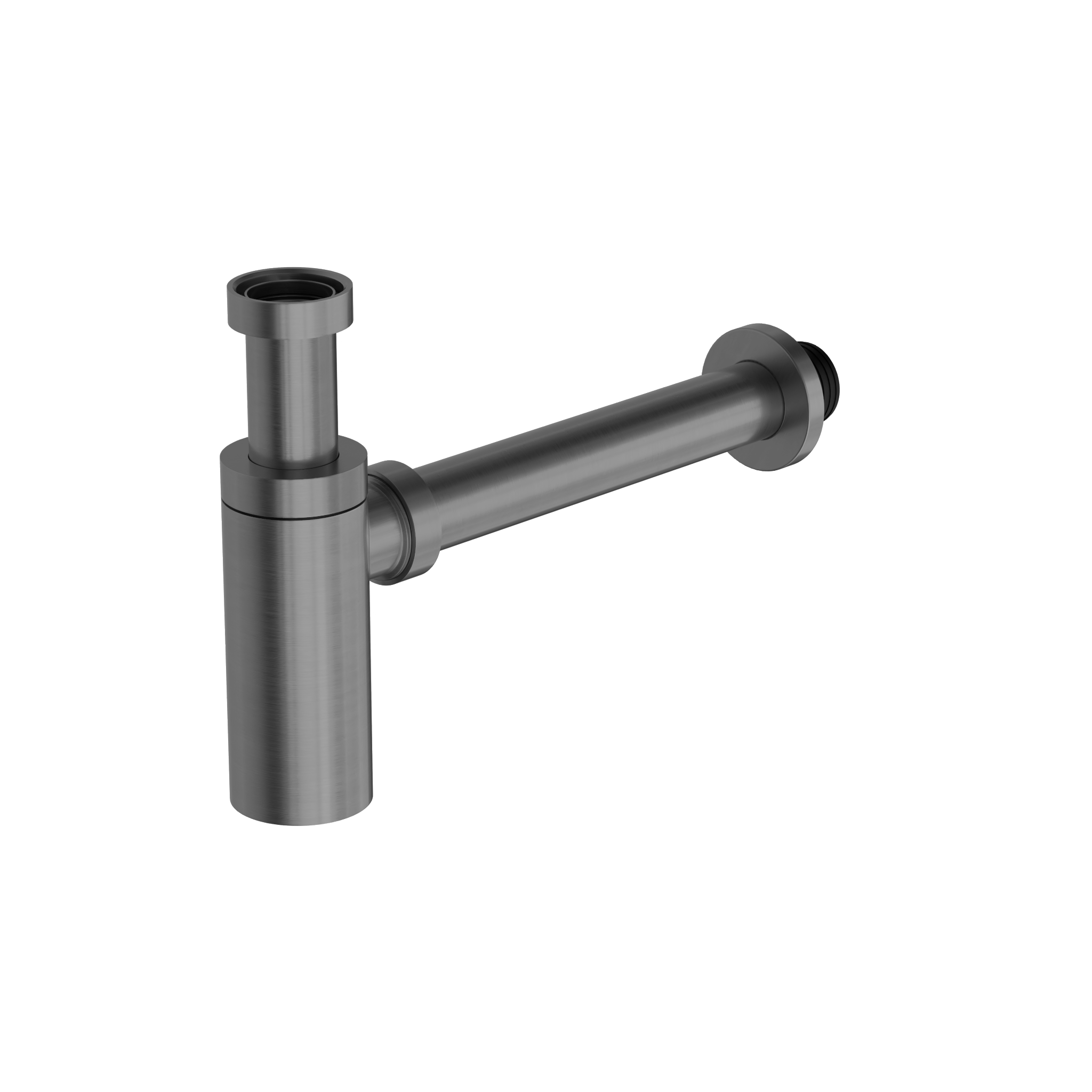 40mm Round Bottle Trap Gun Metal