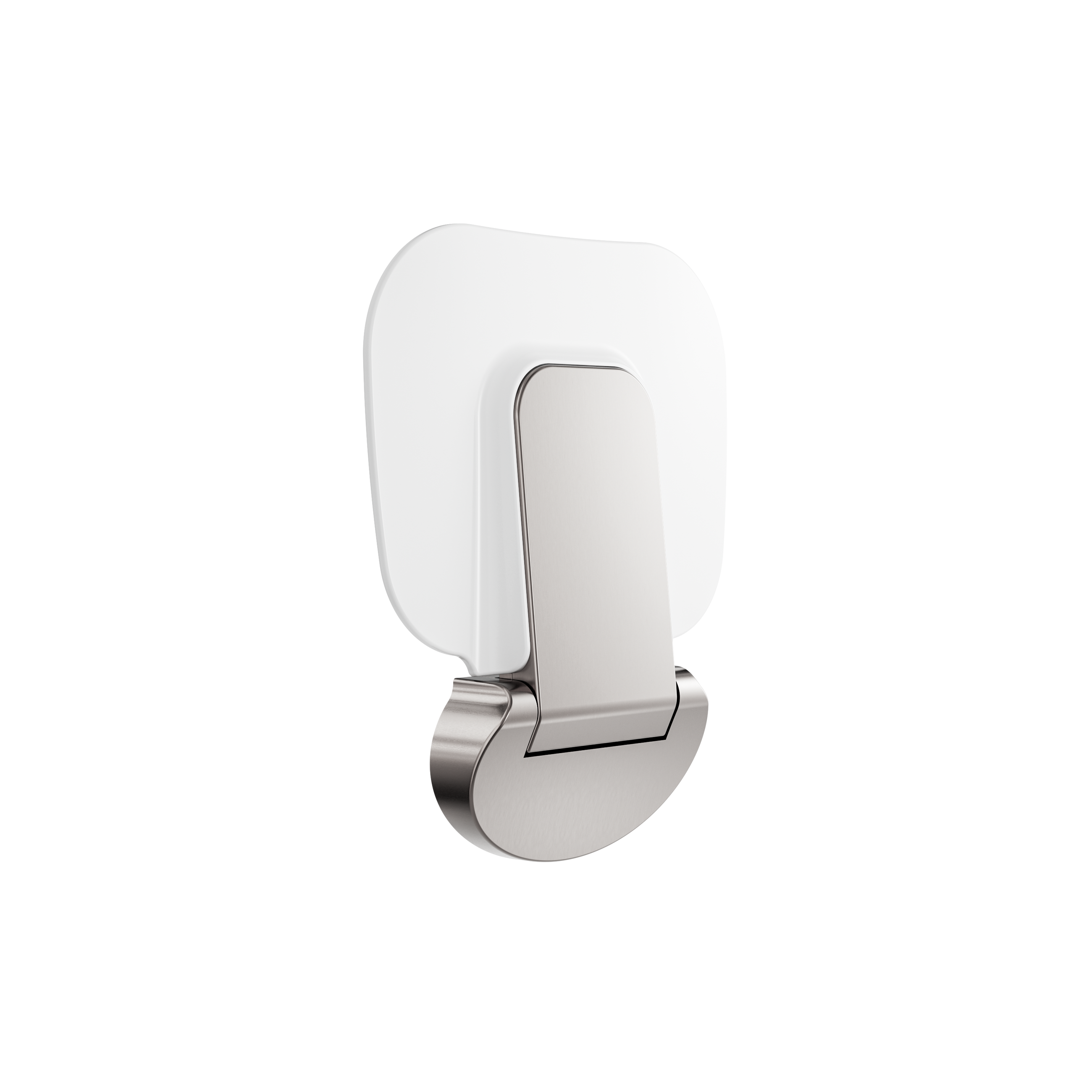 Mecca Care Shower Seat 400X330mm Brushed Nickel
