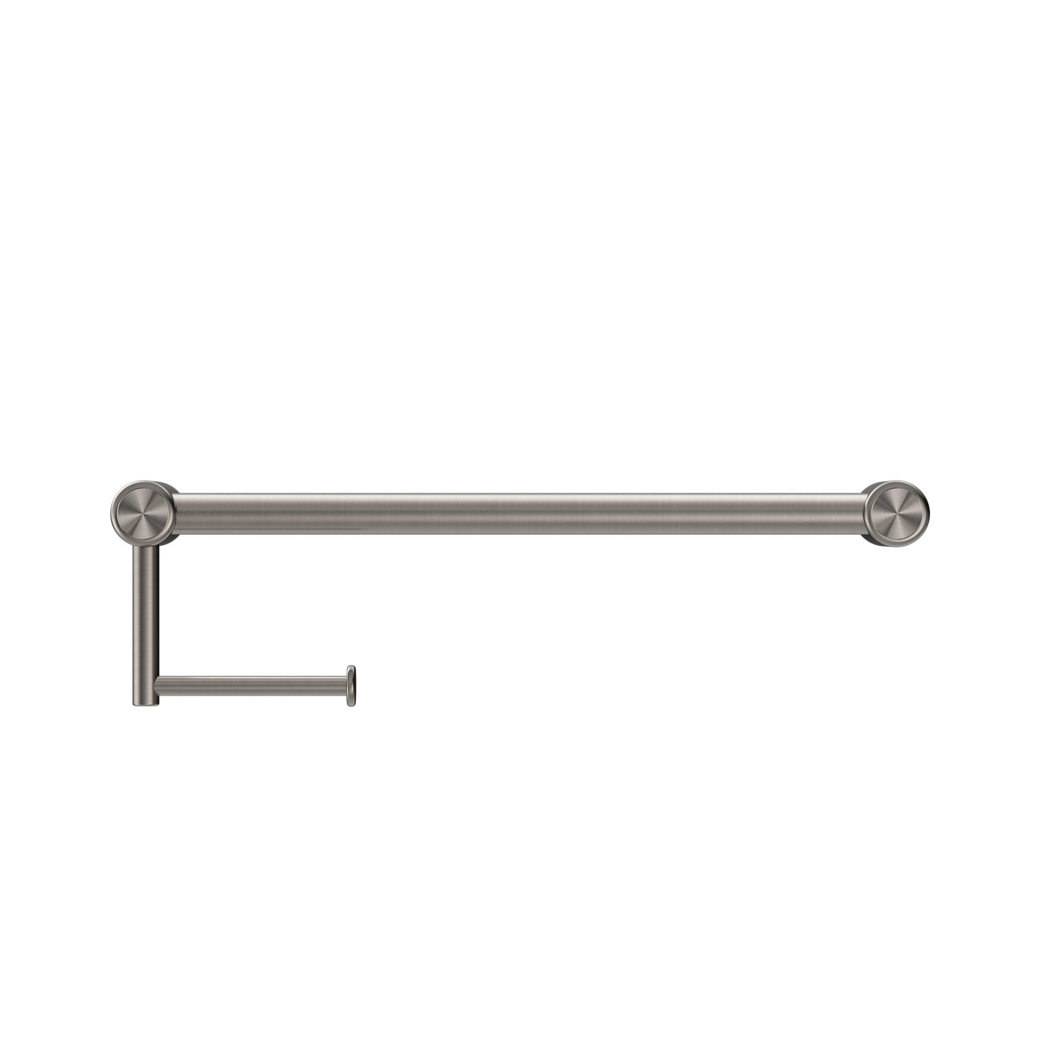 Mecca Care 25mm Toilet Roll Rail 450mm Brushed Nickel