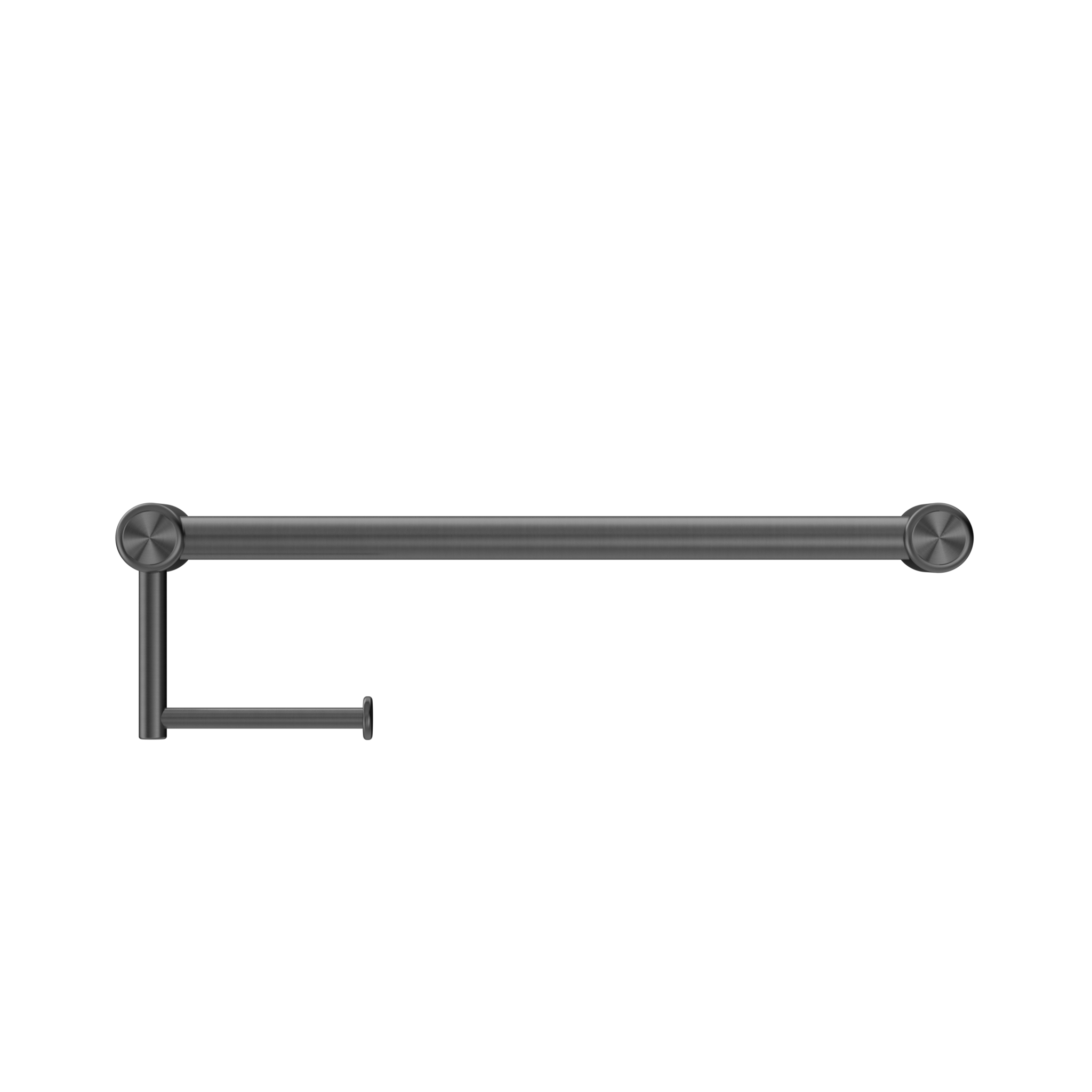 Mecca Care 25mm Toilet Roll Rail 450mm Gun Metal