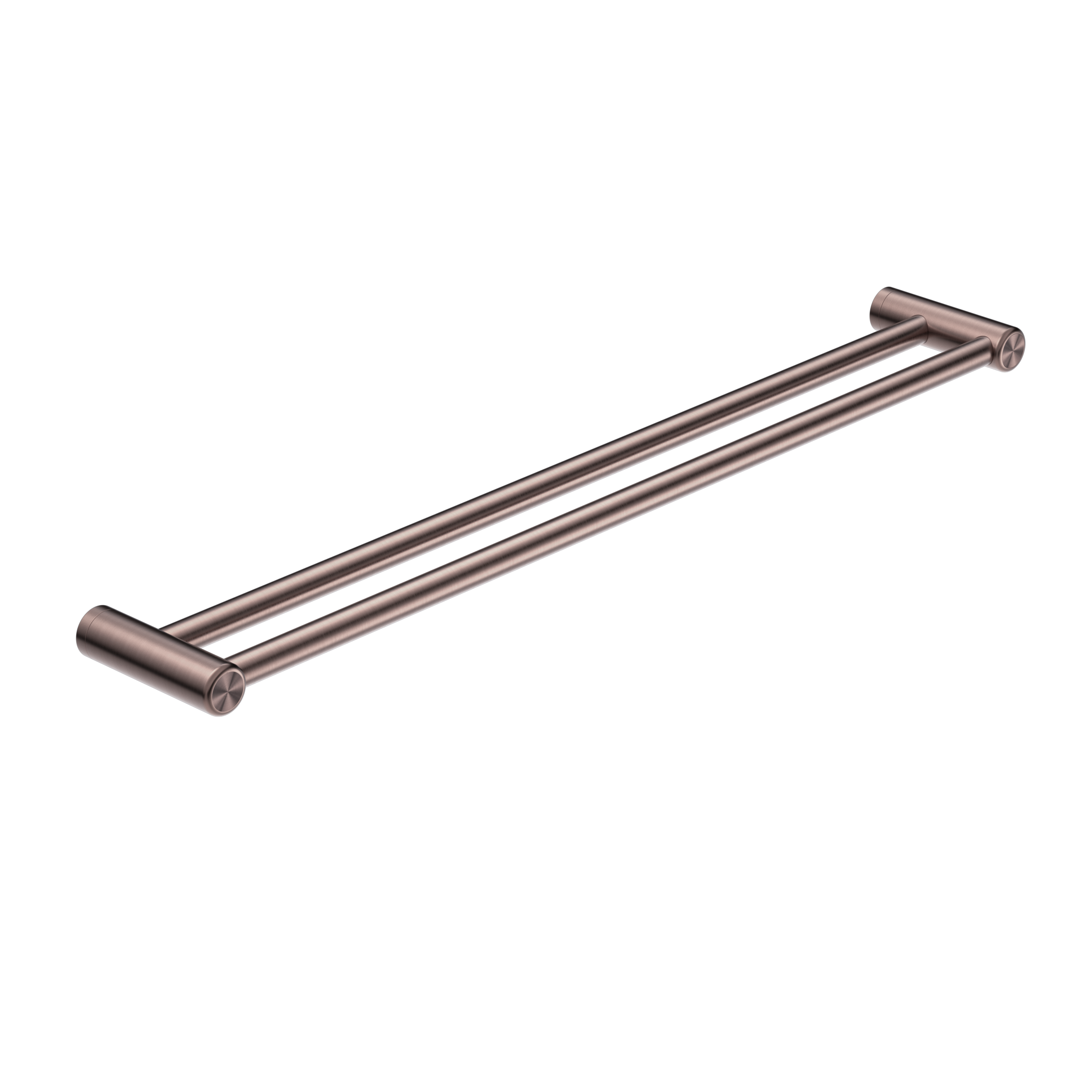Mecca Care 25mm Double Towel Grab Rail 900mm Brushed Bronze