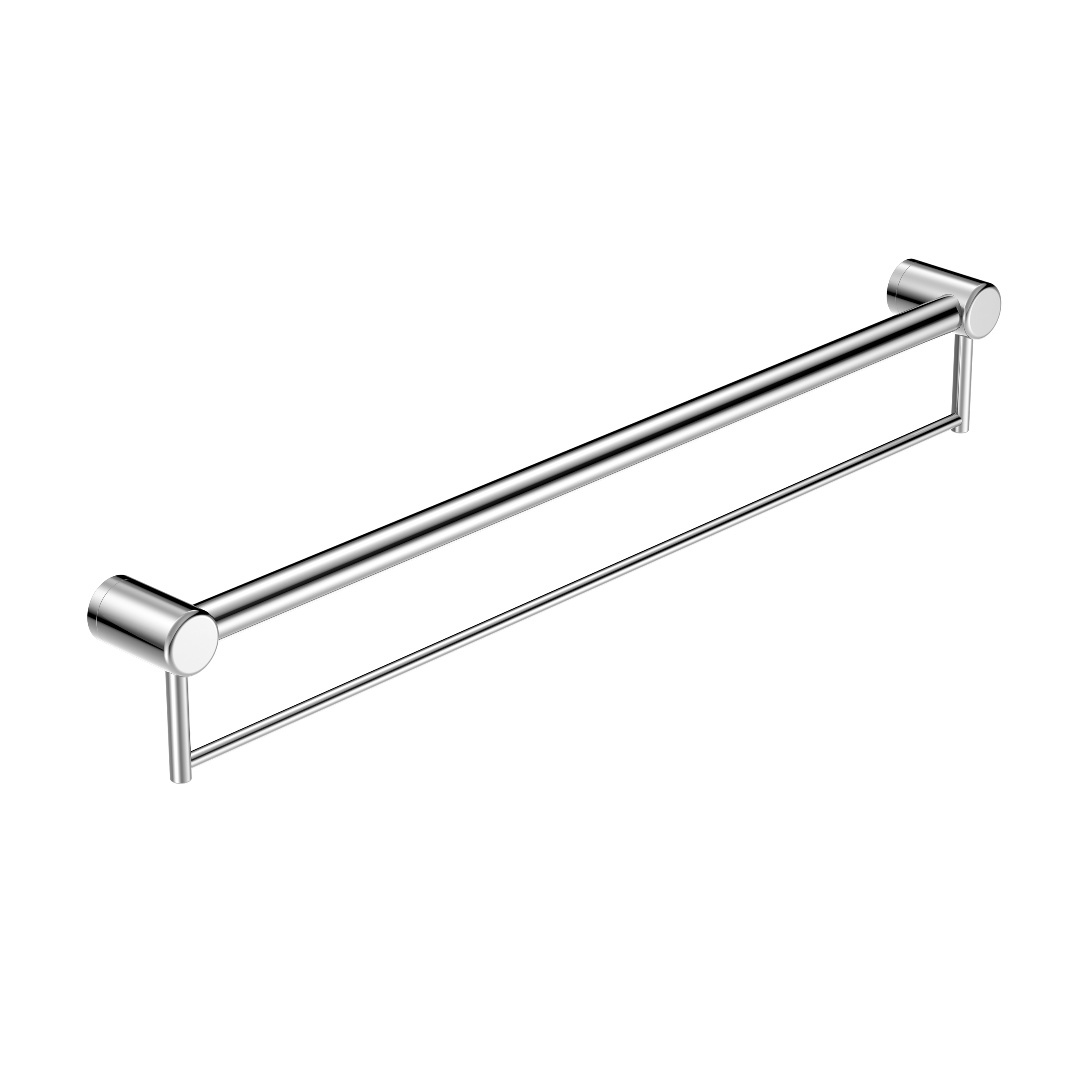 Mecca Care 32mm Grab Rail With Towel Holder 900mm Chrome