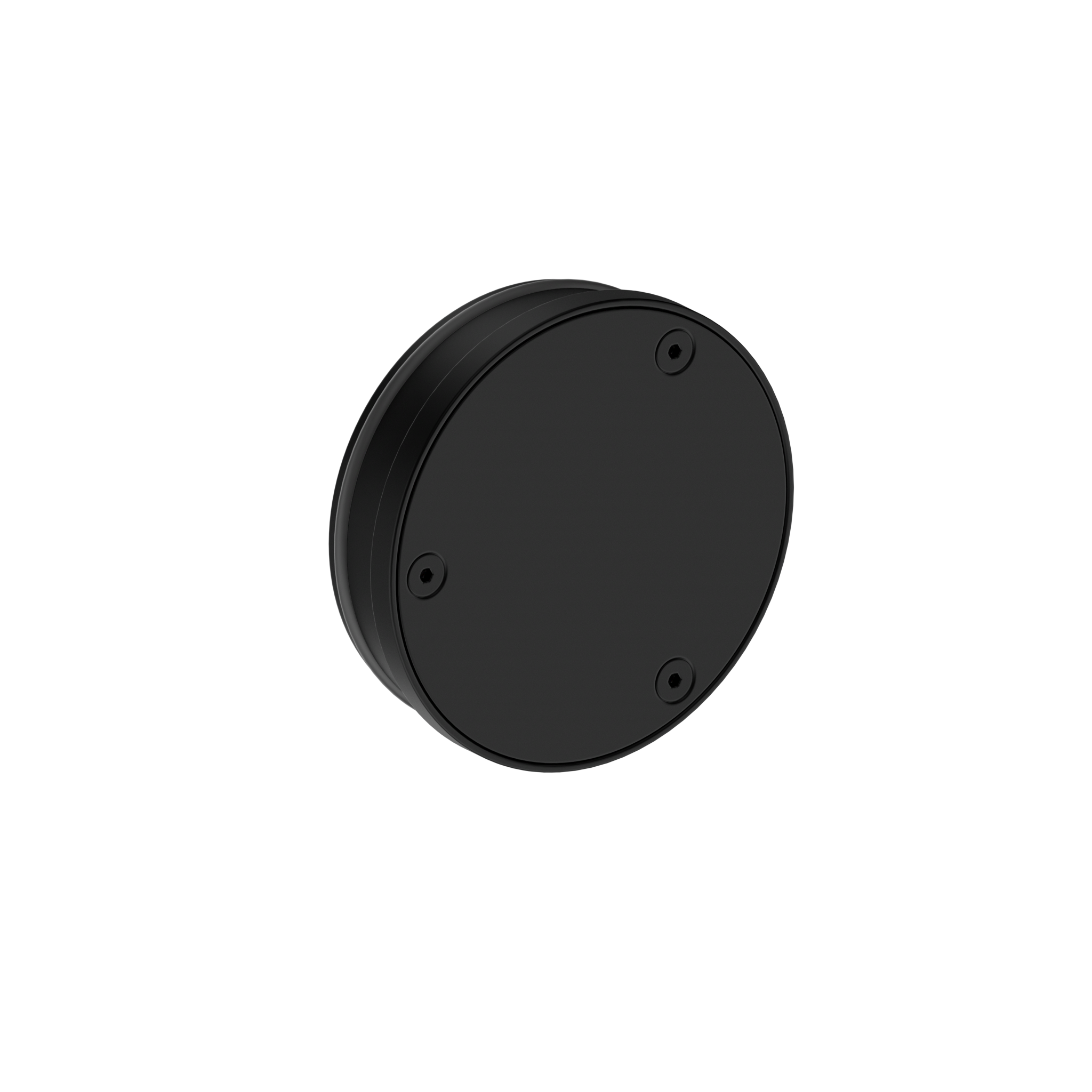 316L Stainless Round Clear Out 100mm Outlet PVD Black