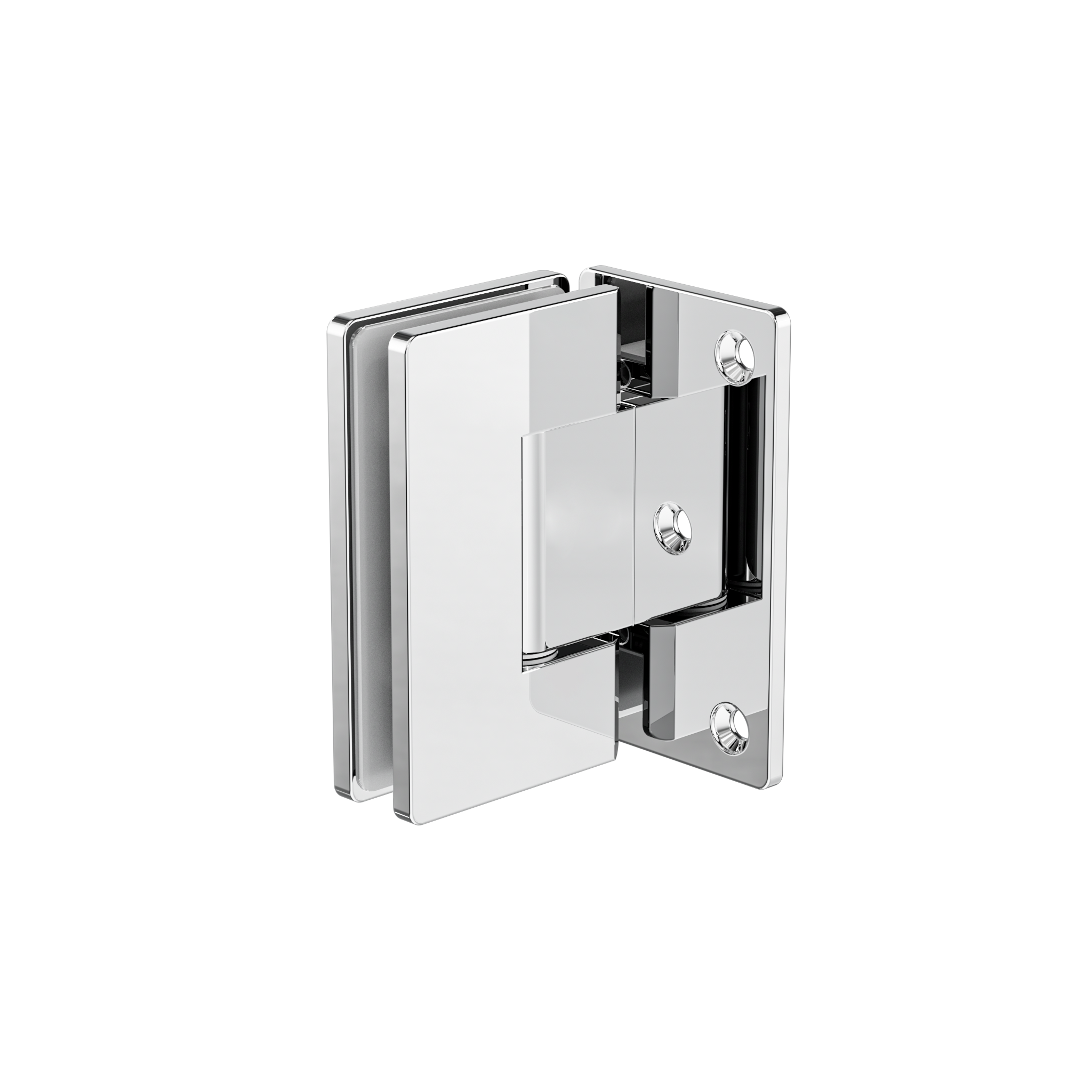 90 Degree Glass To Wall Shower Hinge 10mm Glass Chrome