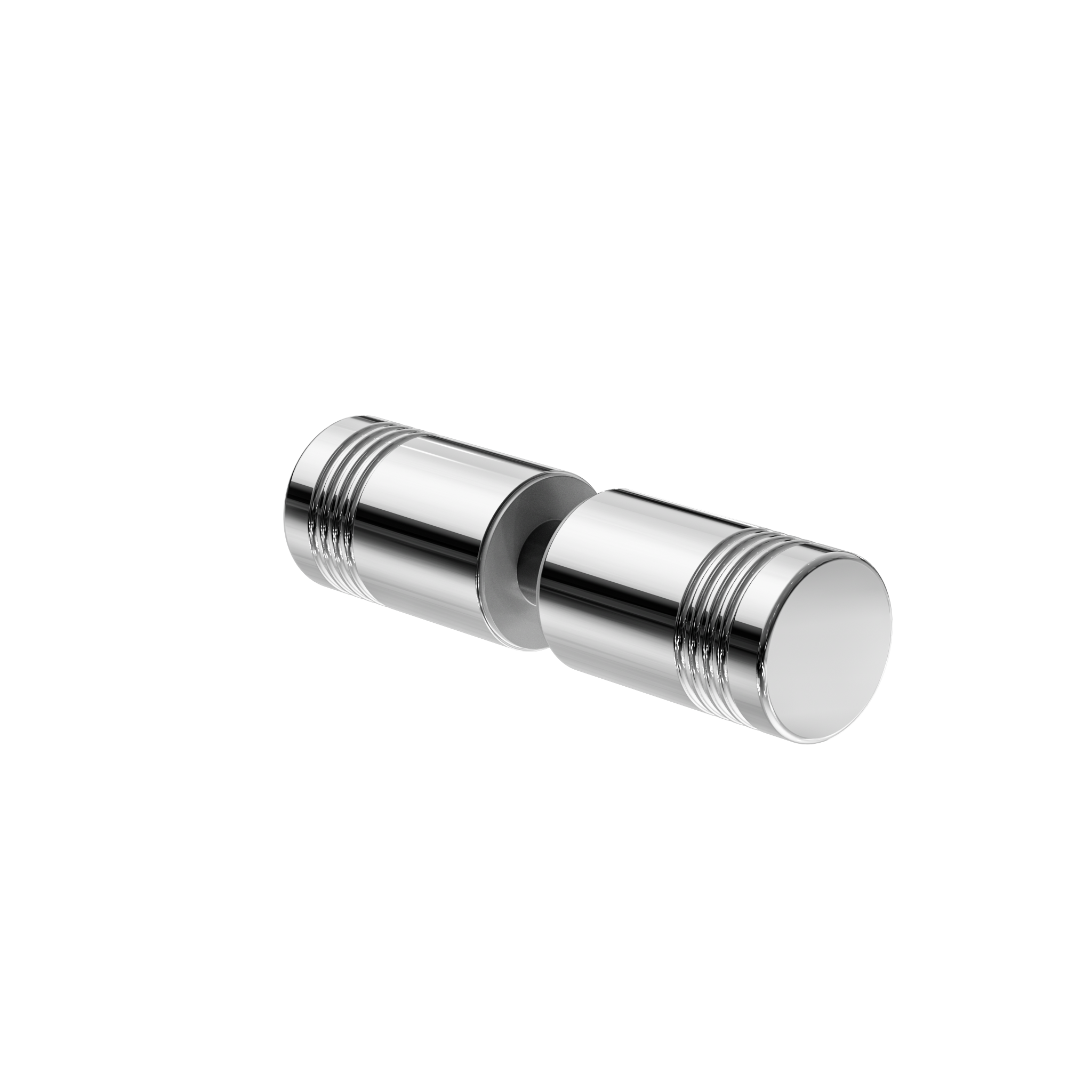 Round Shower Knob Chrome