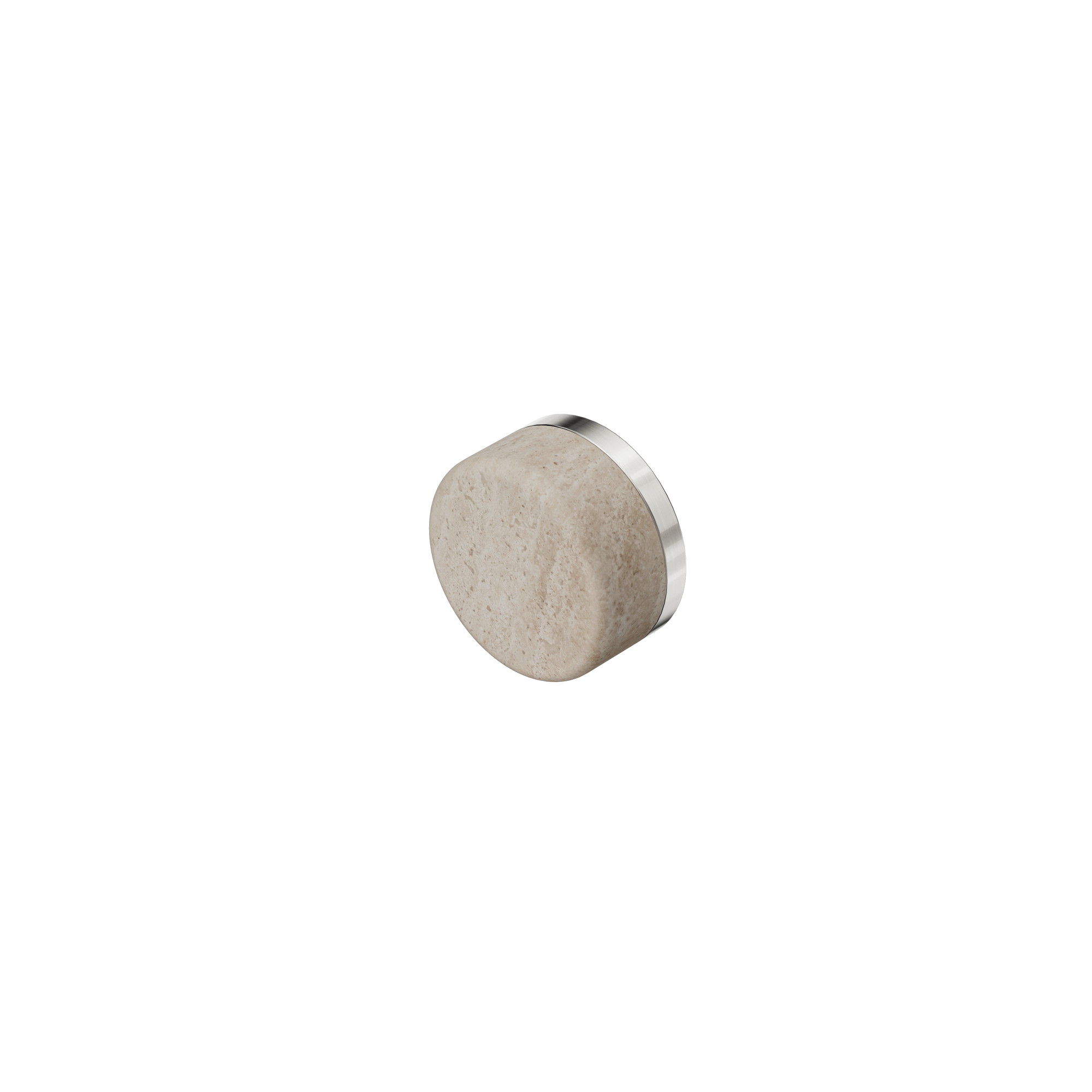 Serenity Rome Travertine Handle Brushed Nickel