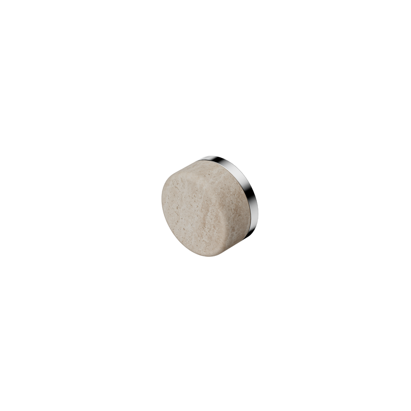 Serenity Rome Travertine Handle Chrome
