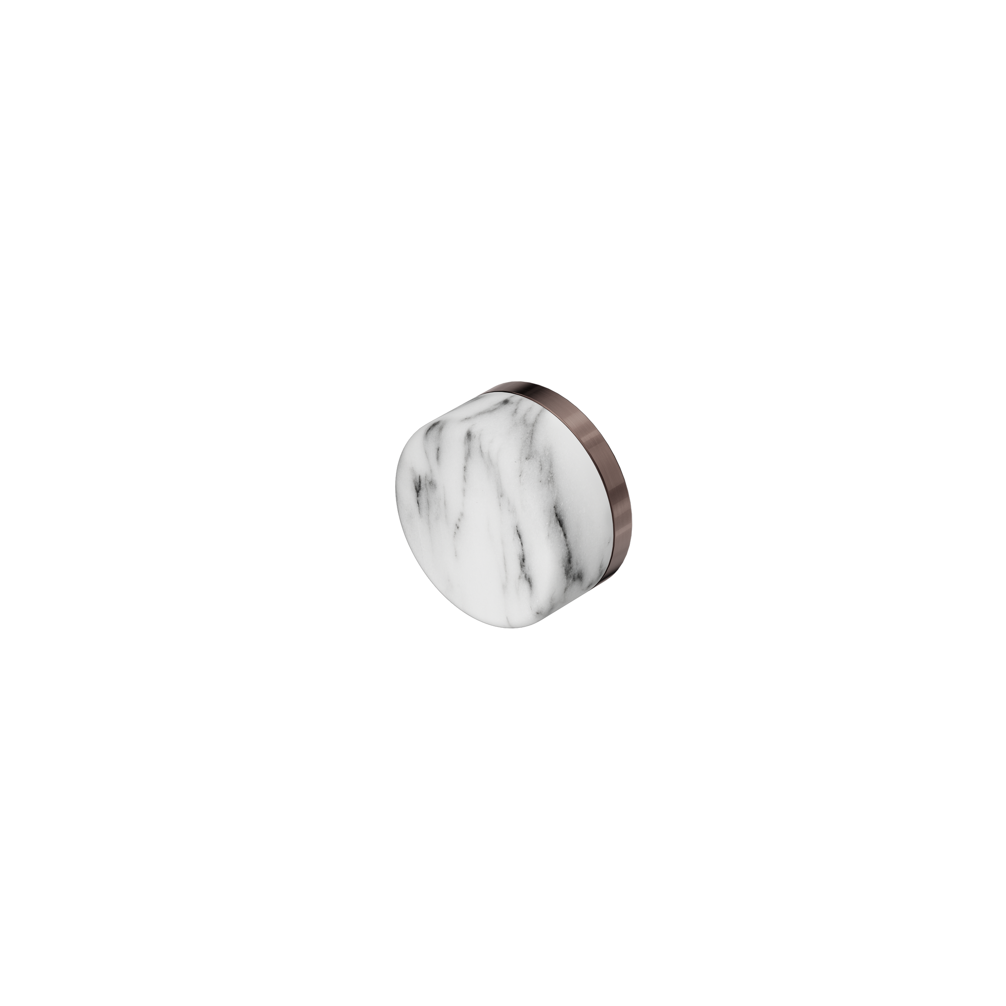 Serenity Arabescato Corchia Handle Brushed Bronze