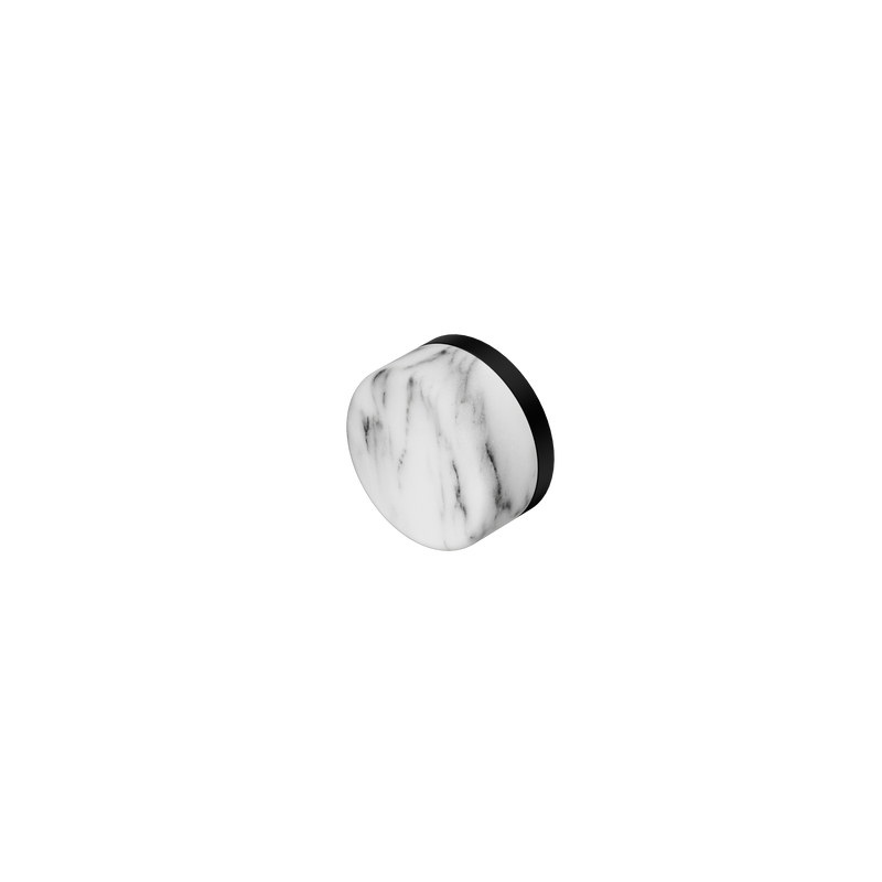 Serenity Arabescato Corchia Handle Matte Black