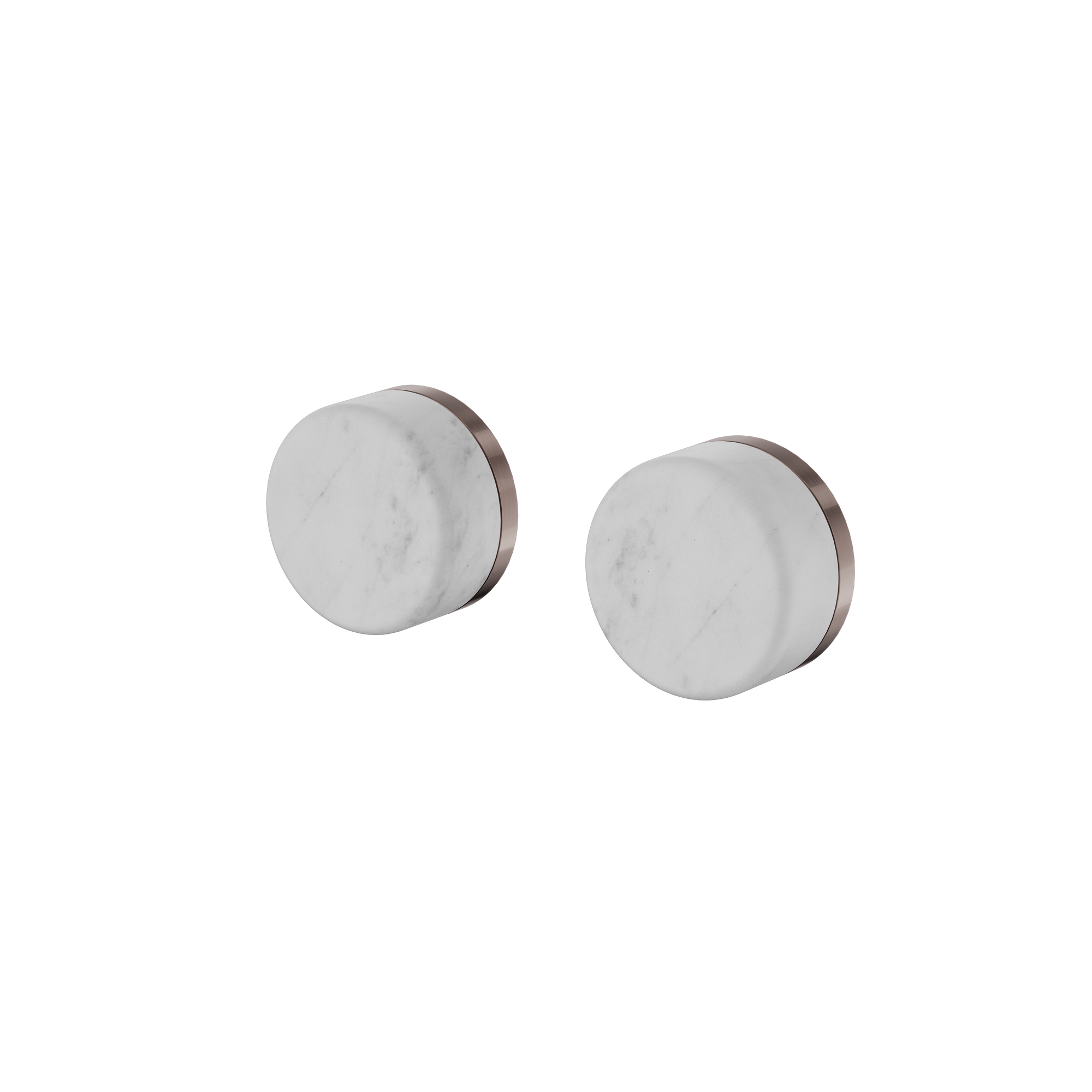 Serenity Wall Top Assembly With Carrara Handle Brushed Bronze