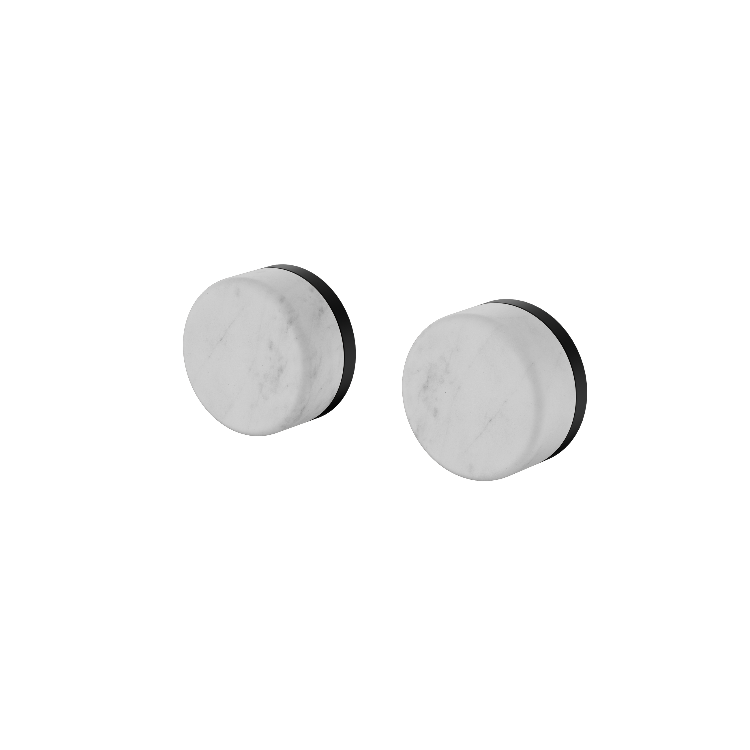 Serenity Wall Top Assembly With Carrara Handle Matte Black