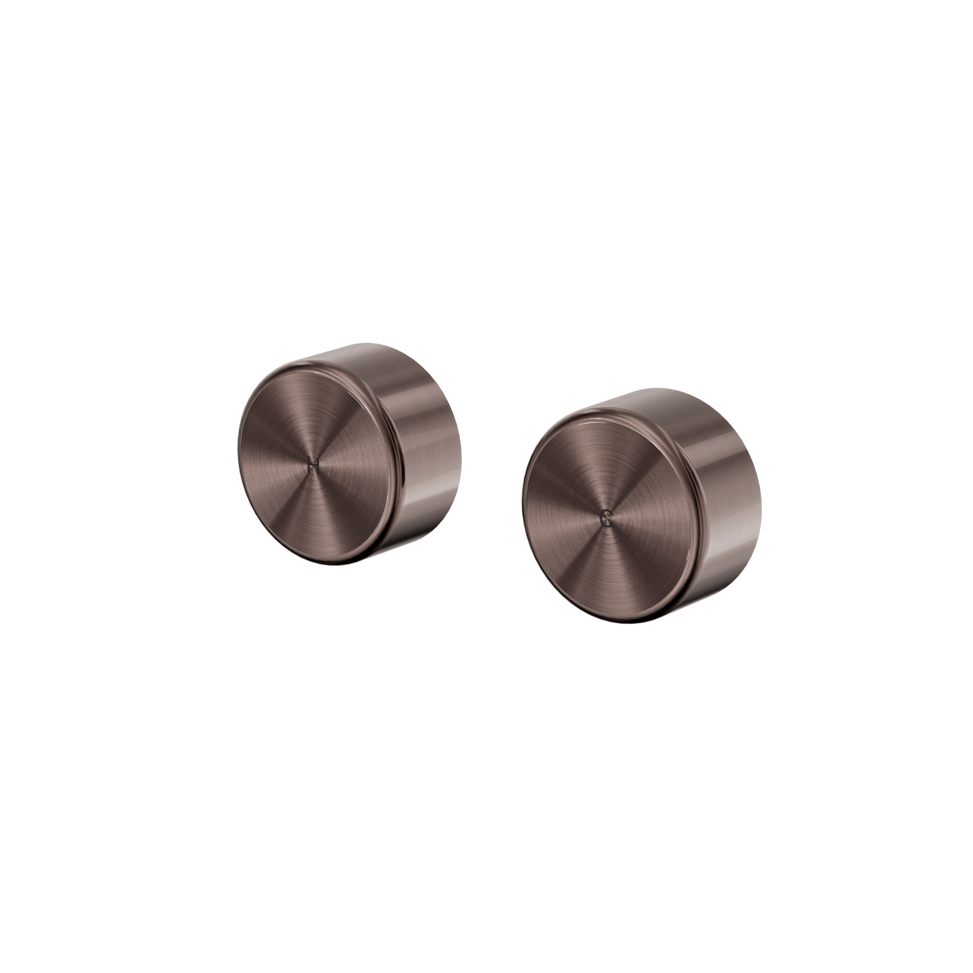 Serenity Wall Top Assembly With Metal Handle Brushed Bronze