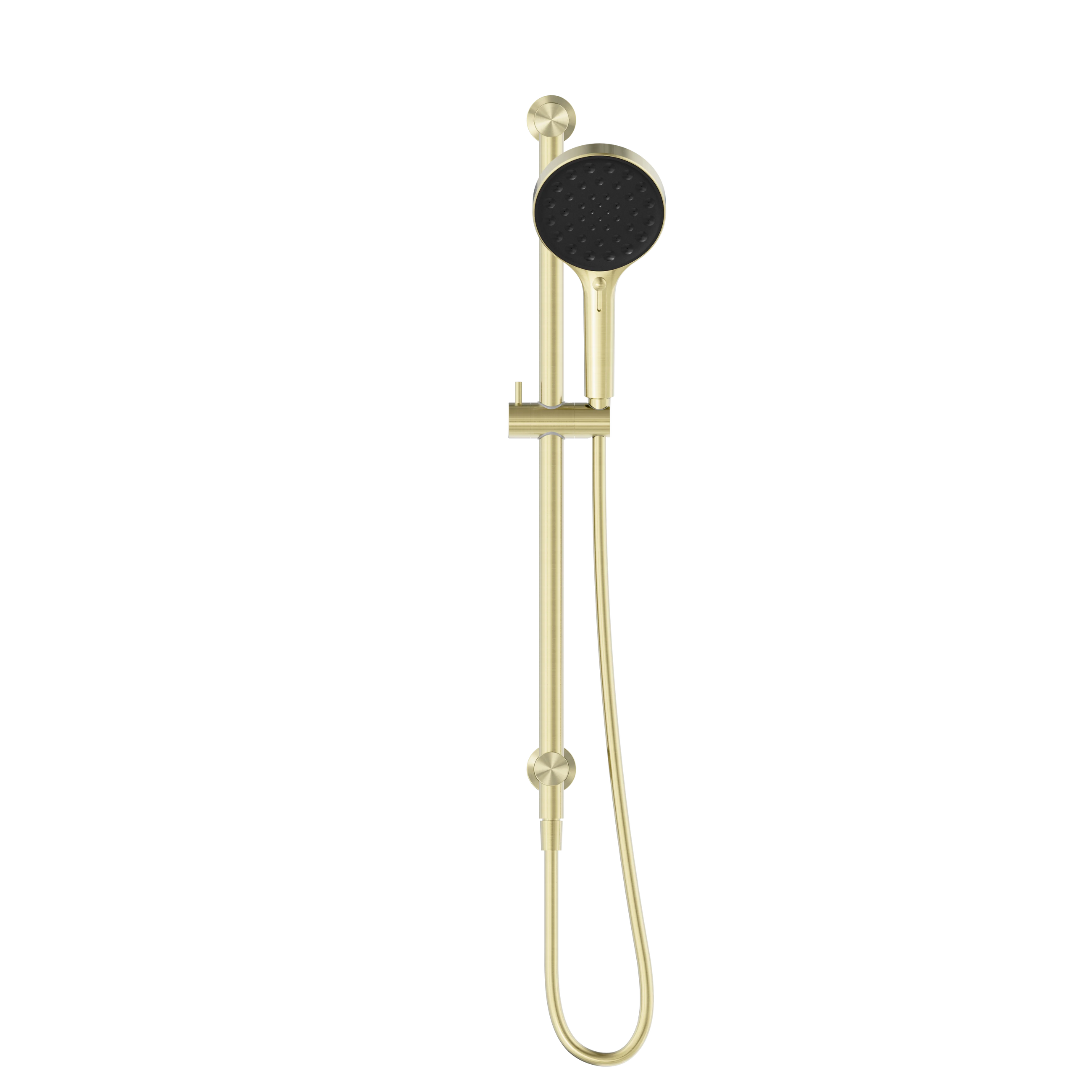 Serenity Rail Shower Brushed Gold