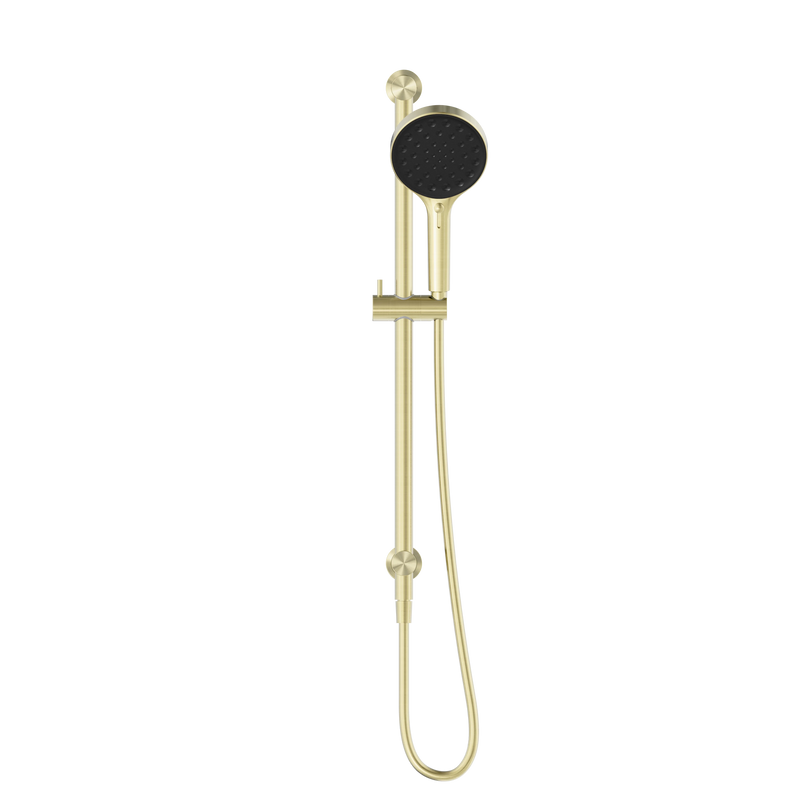 Serenity Rail Shower Brushed Gold