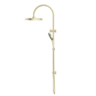 Serenity Twin Shower Brushed Gold