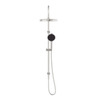 Serenity Twin Shower Brushed Nickel