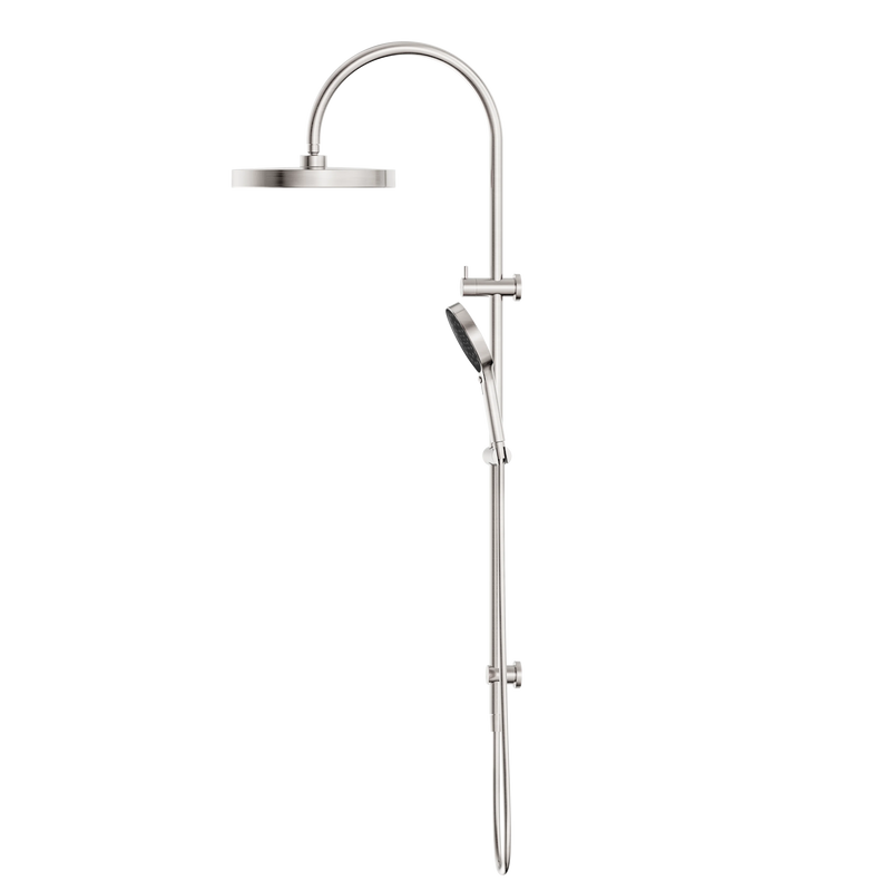 Serenity Twin Shower Brushed Nickel