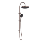 Serenity Twin Shower Brushed Bronze