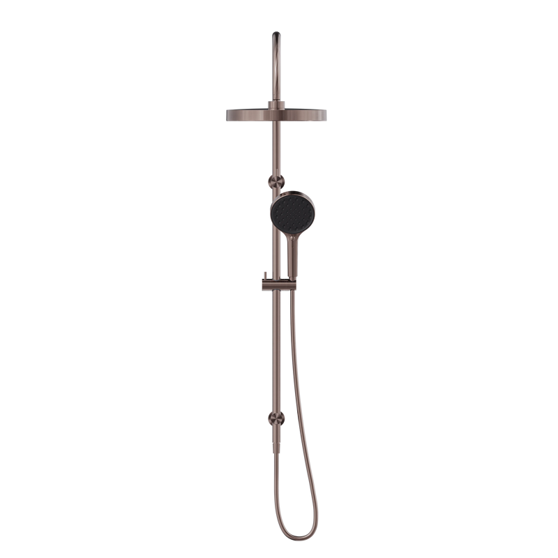 Serenity Twin Shower Brushed Bronze
