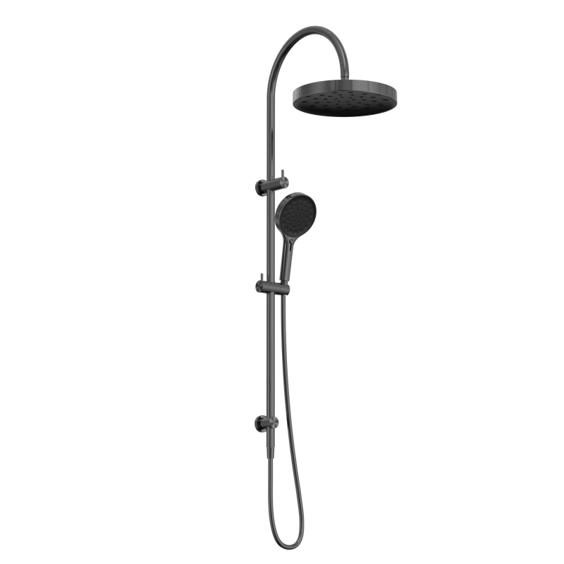 Serenity Twin Shower Gun Metal