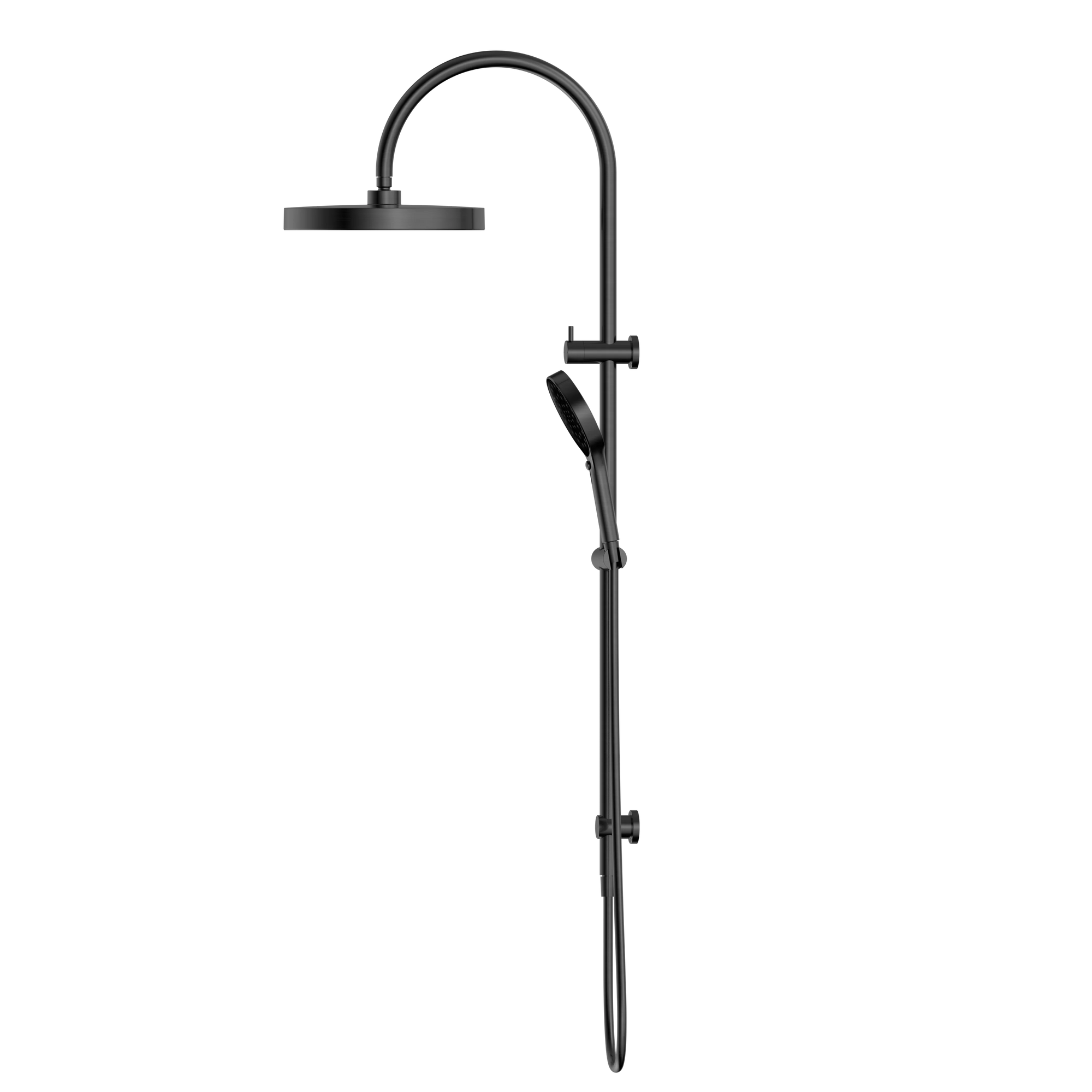 Serenity Twin Shower Gun Metal
