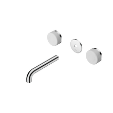 Serenity Wall Basin Set 160mm Spout With Carrara Handle Trim Kit Only Chrome