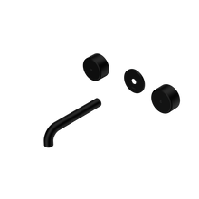 Serenity Wall Basin Set 160mm Spout With Metal Handle Trim Kit Only Matte Black