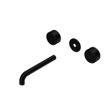 Serenity Wall Basin Set 185mm Spout With Metal Handle Trim Kit Only Matte Black
