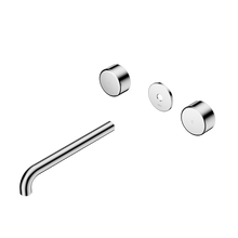 Serenity Wall Basin Set 220mm Spout With Metal Handle Trim Kit Only Chrome