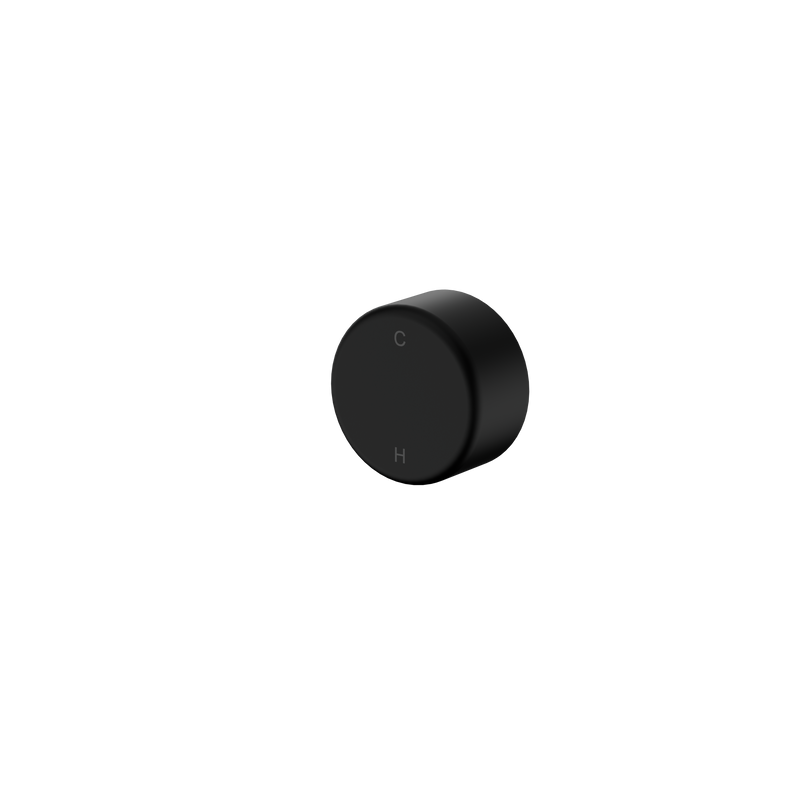 Serenity Progressive Shower Mixer With Metal Handle Matte Black