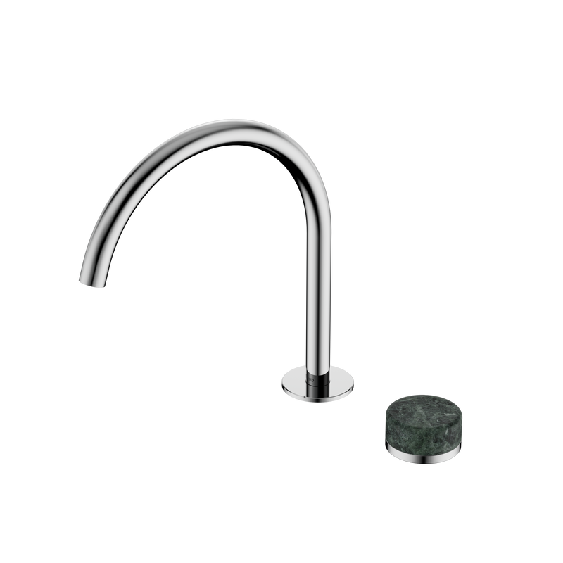 Serenity Progressive Bath/Kitchen Mixer Arc Spout With Verde Alpi Handle Chrome
