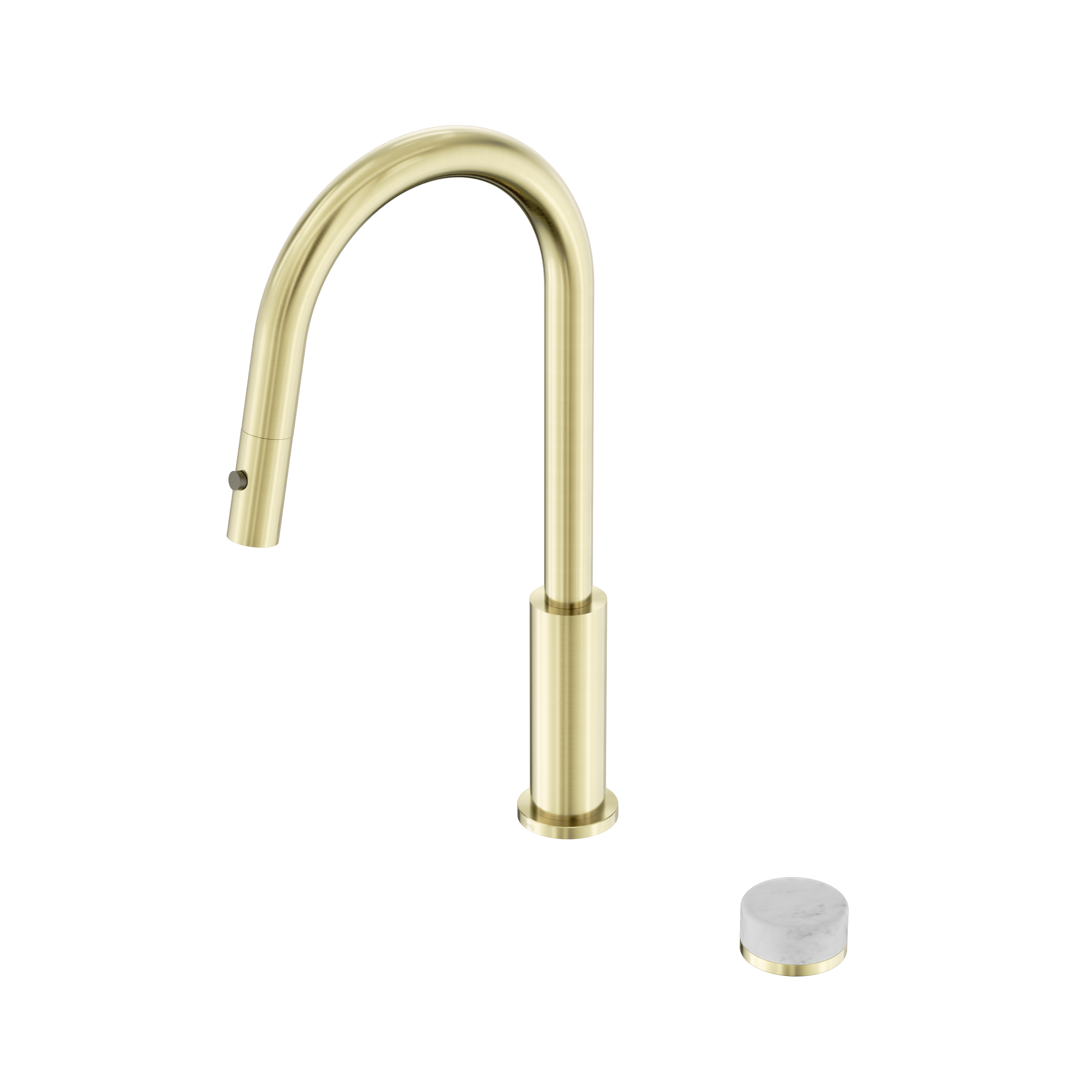 Serenity Progressive Pull Out kitchen Set With Carrara Handle Brushed Gold