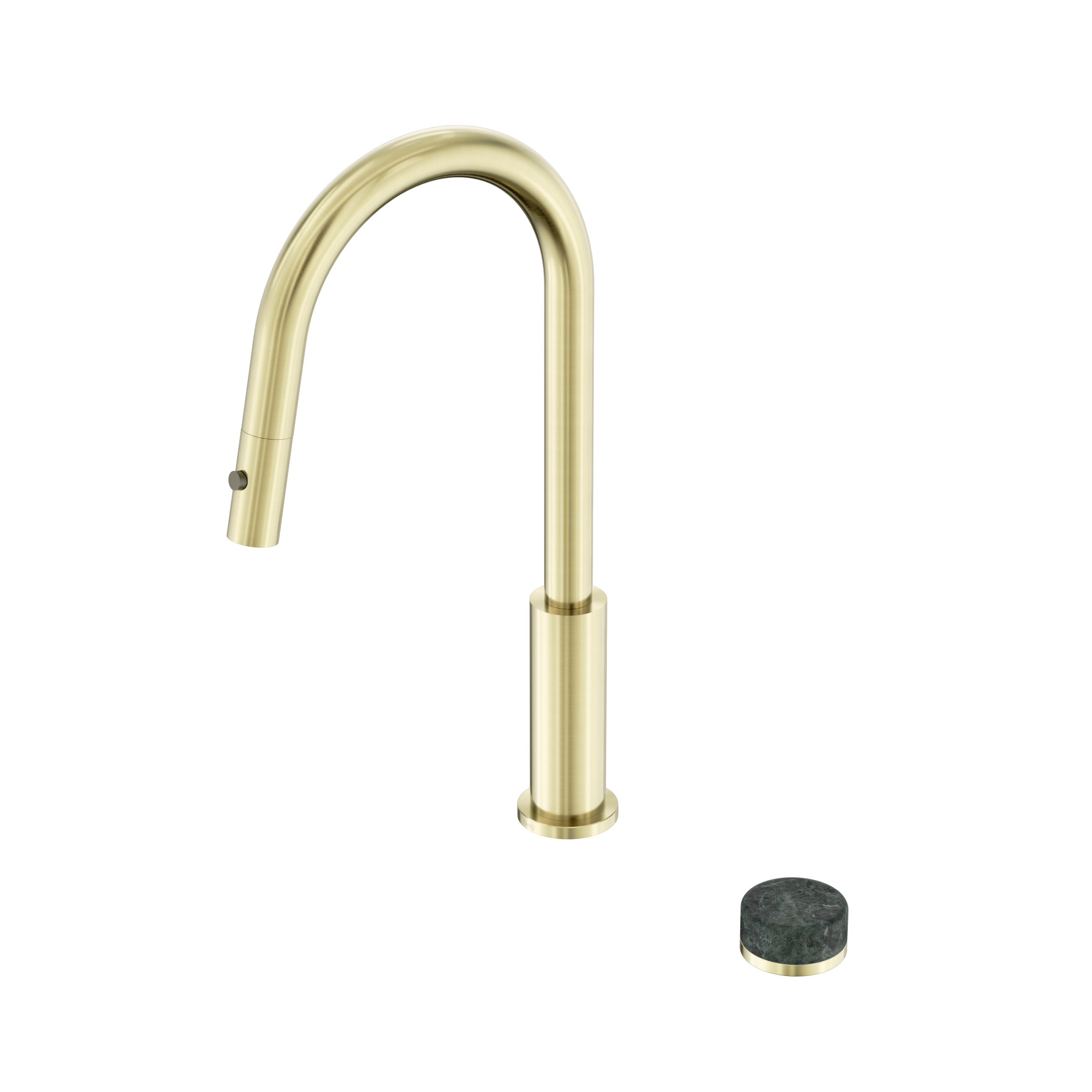 Serenity Progressive Pull Out kitchen Set With Verde Alpi Handle Brushed Gold