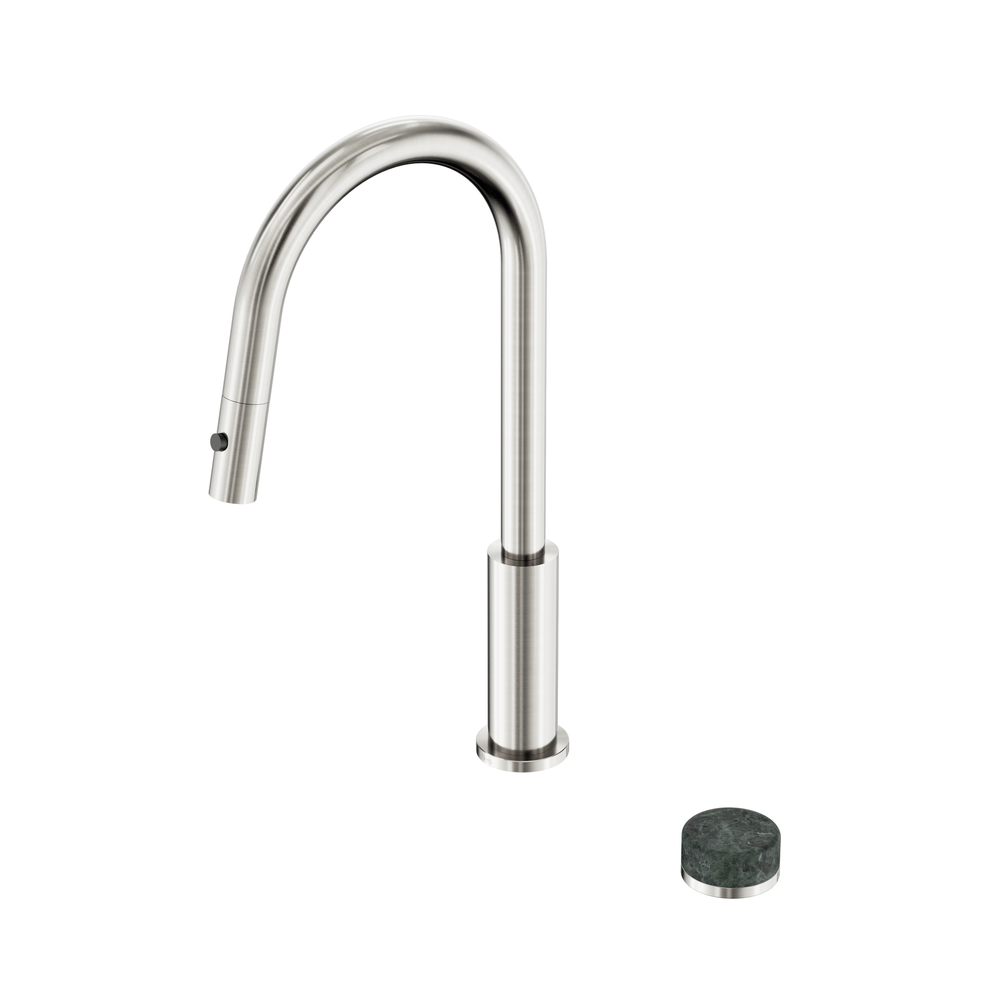 Serenity Progressive Pull Out kitchen Set With Verde Alpi Handle Brushed Nickel