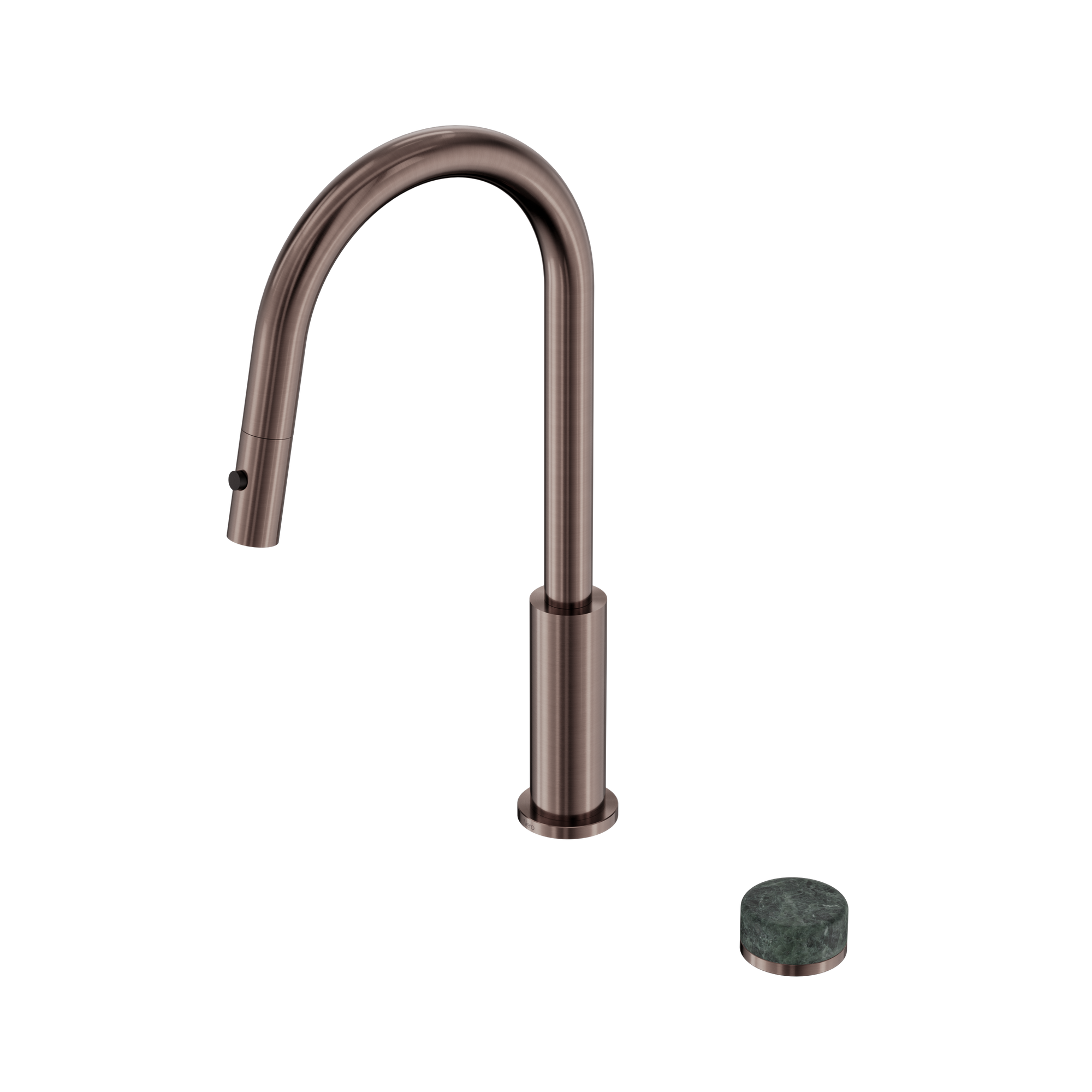 Serenity Progressive Pull Out kitchen Set With Verde Alpi Handle Brushed Bronze