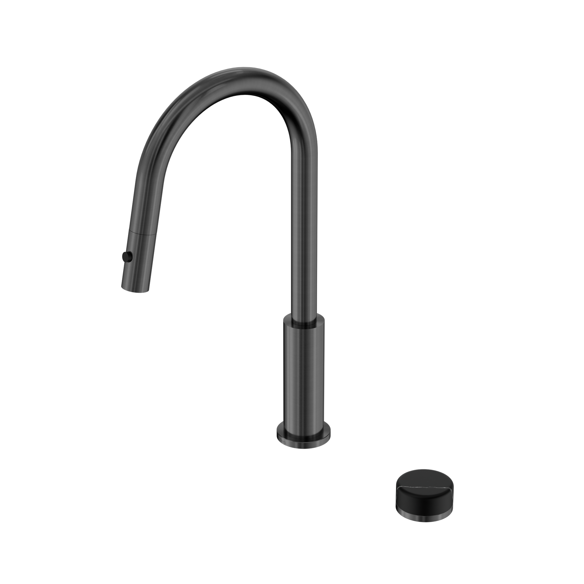 Serenity Progressive Pull Out kitchen Set With Marquina Black Handle Gun Metal