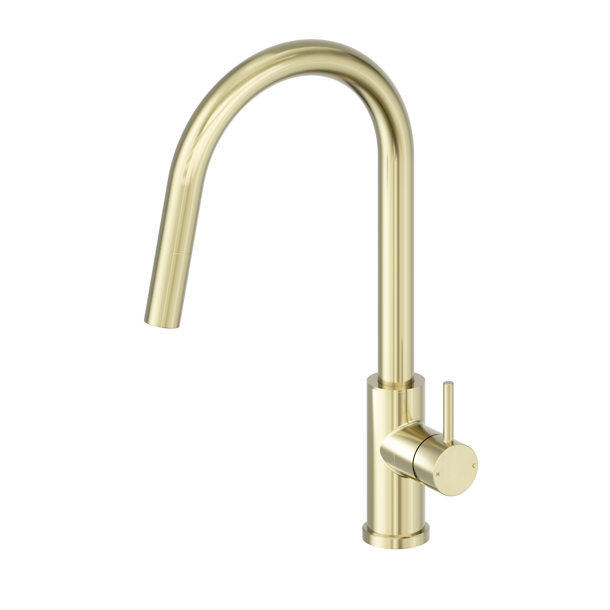 Dolce II Pull Out Sink Mixer Brushed Gold