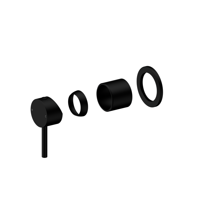 Dolce II Shower Mixer Trim Kits Only Matte Black