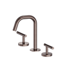 Mecca Lever Basin Set Edge Spout Brushed Bronze