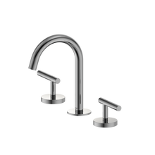 Mecca Lever Basin Set Arc Spout Chrome