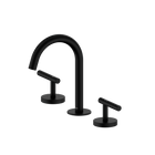 Mecca Lever Basin Set Arc Spout Matte Black