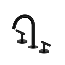 Mecca Lever Basin Set Arc Spout Matte Black