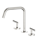 Mecca Lever Bath/Kitchen Set Edge Spout II Brushed Nickel