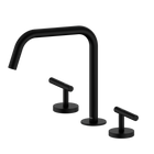 Mecca Lever Bath/Kitchen Set Edge Spout II Matte Black